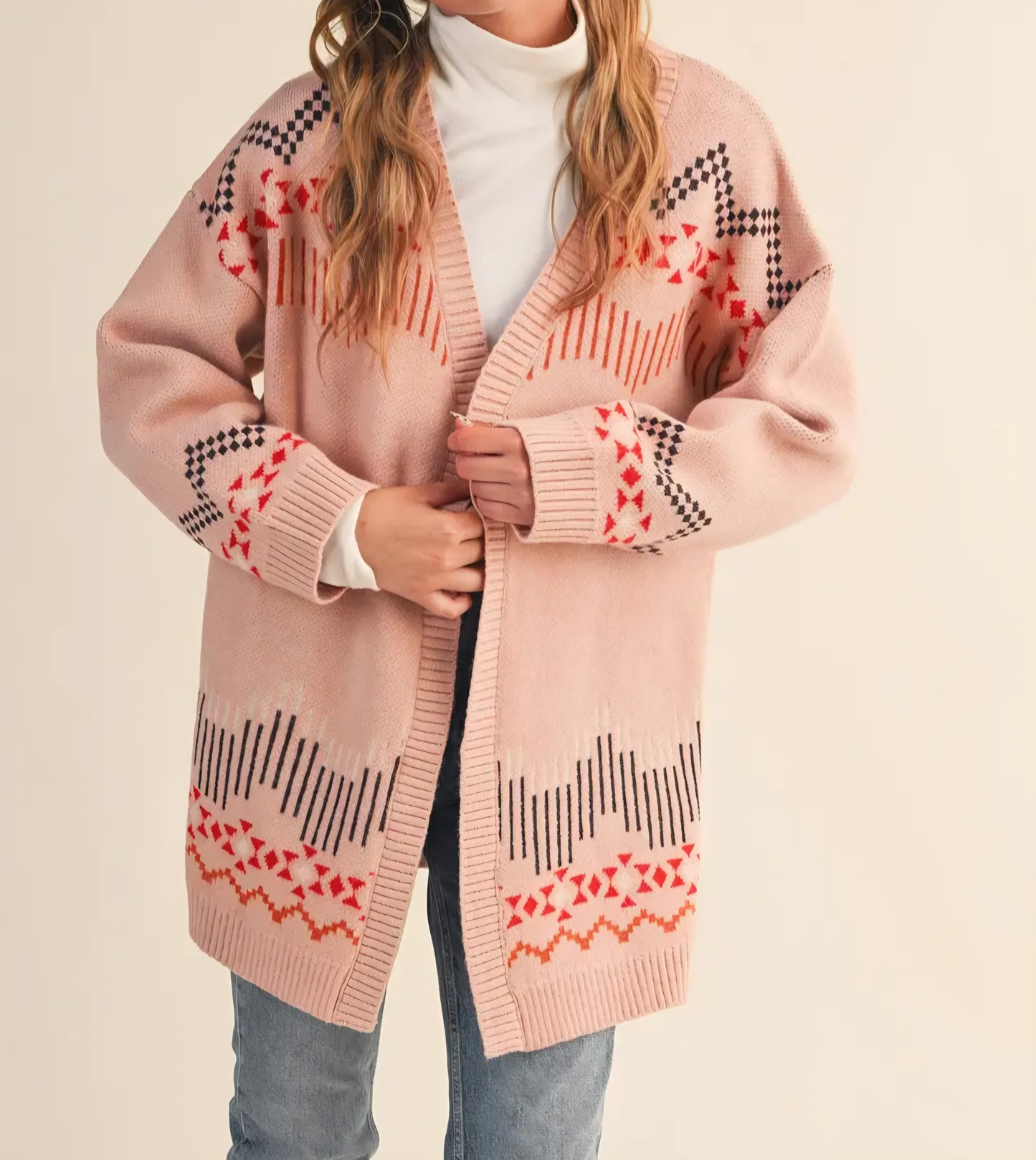 Western Horse Sweater Cardigan