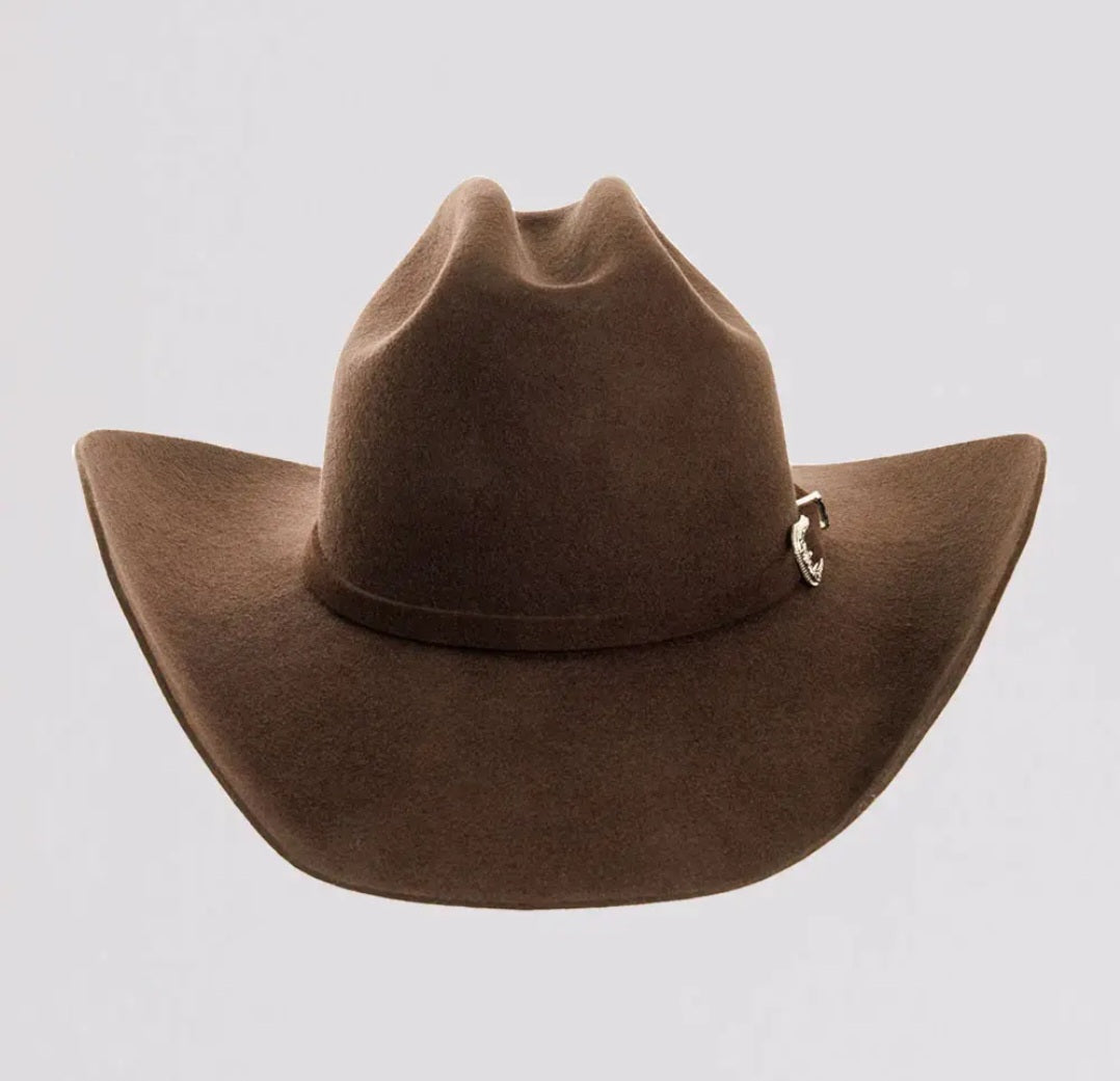 American Hat Maker Felt Western Cowboy Hat- Style Cattleman