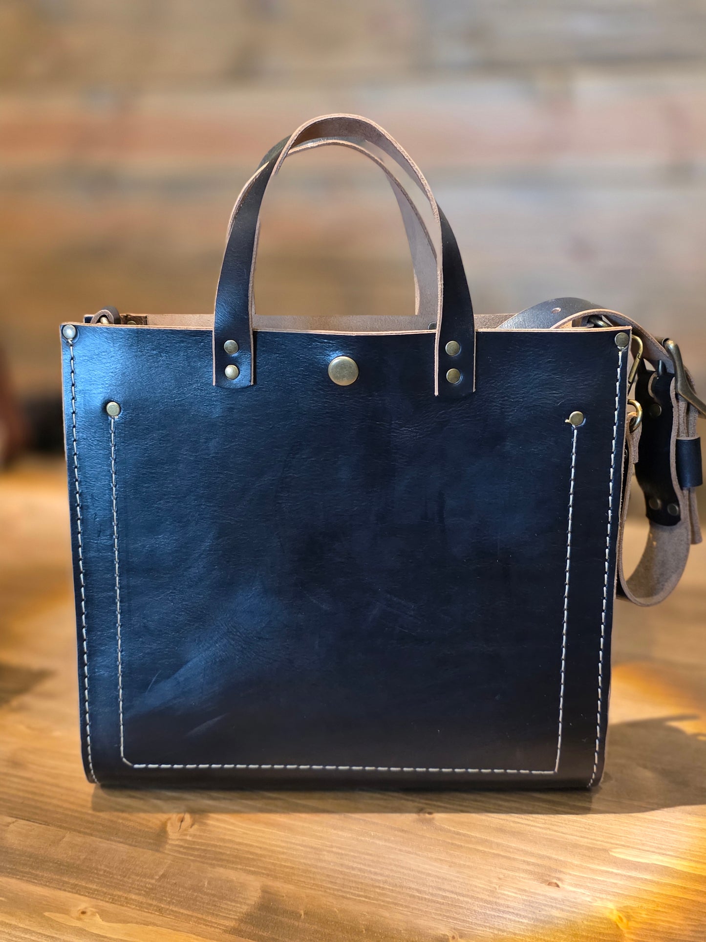 Sigrid Purse - Black Raindance Leather