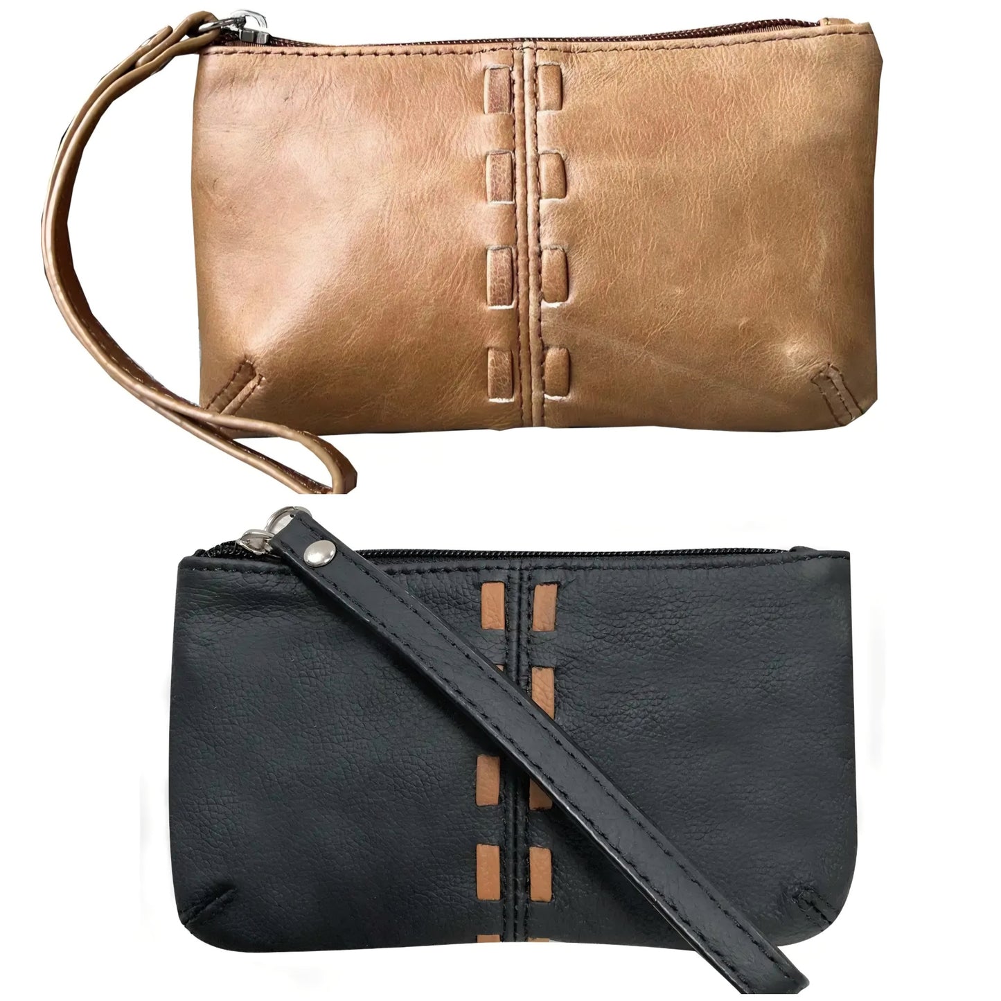 Cowhide Leather Clutch