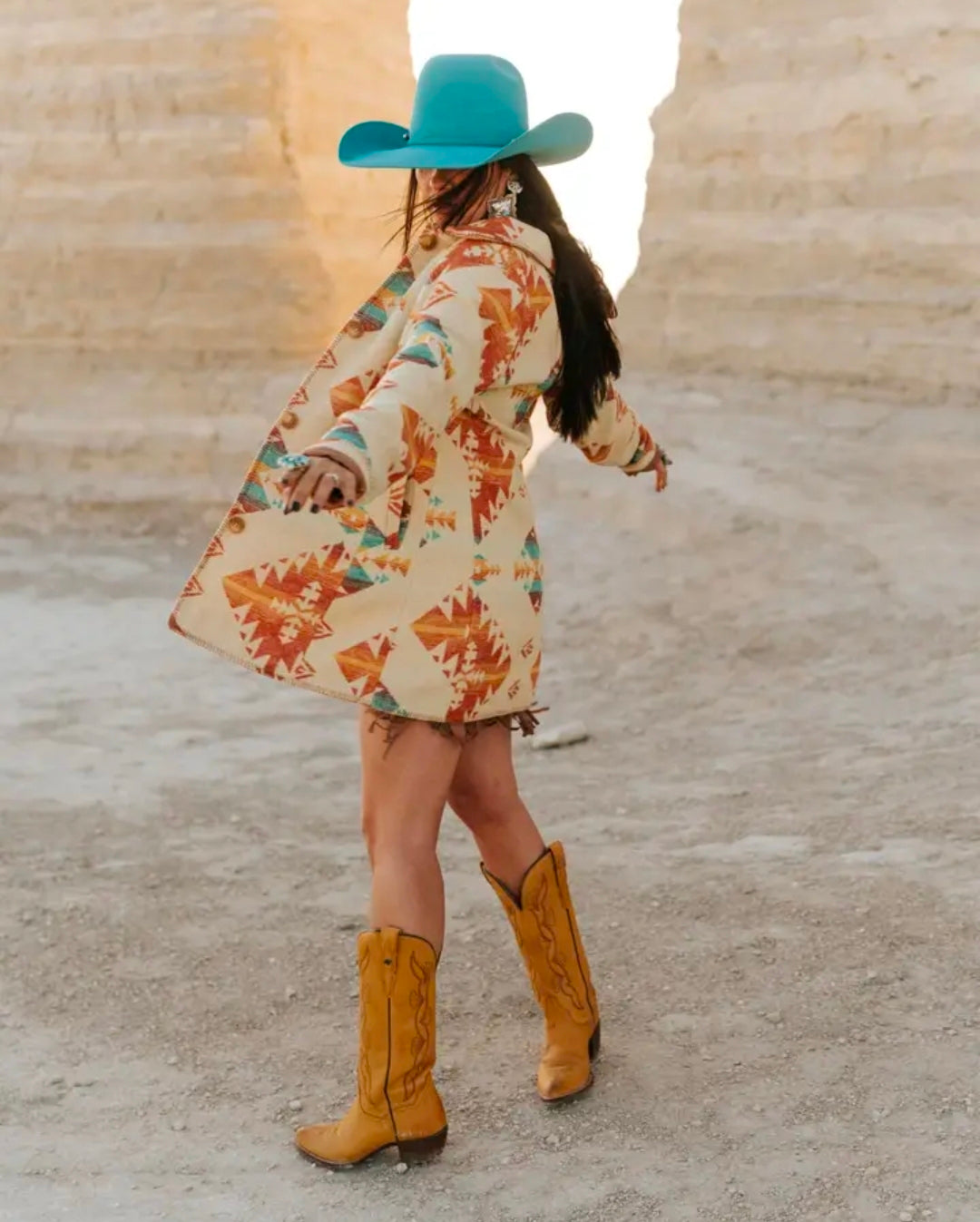 Southwestern Aztec Coat