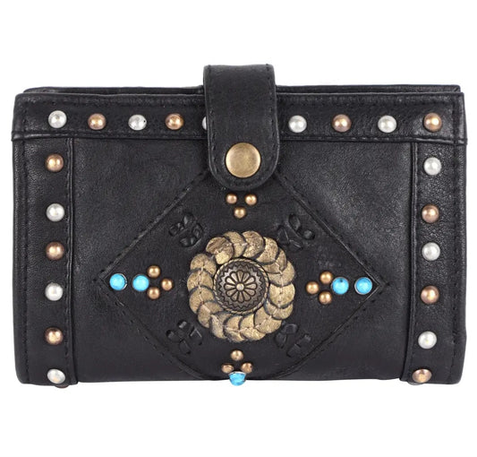 Voodstock Handcrafted Leather Wallet By Latico