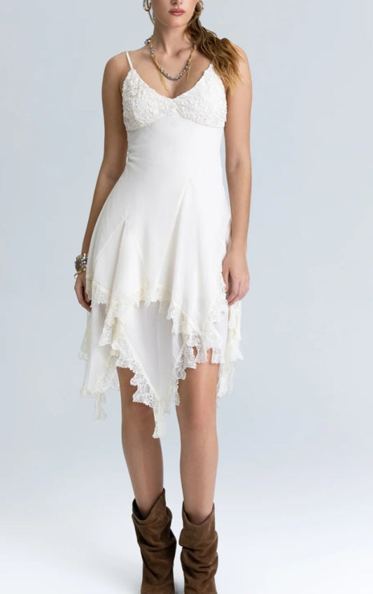 Ester Lace Midi Dress