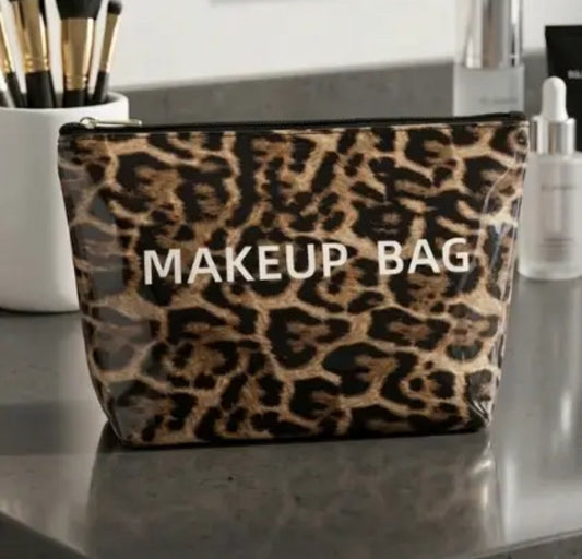 "MAKEUP BAG" Leopard