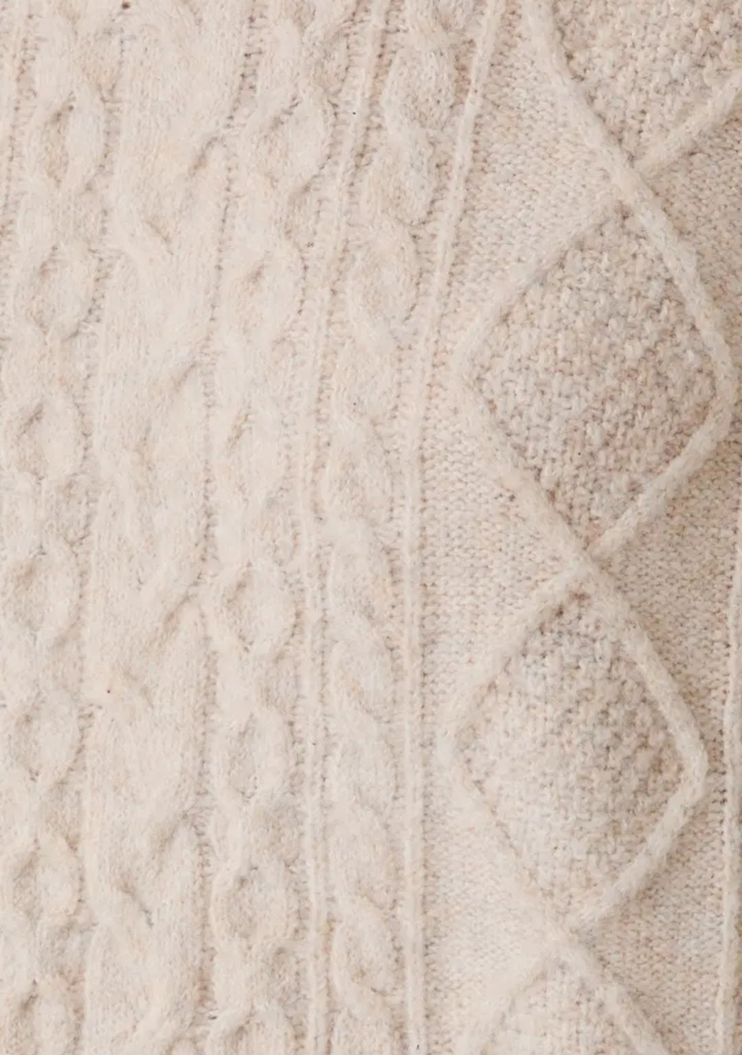 Cable Sweater Dress