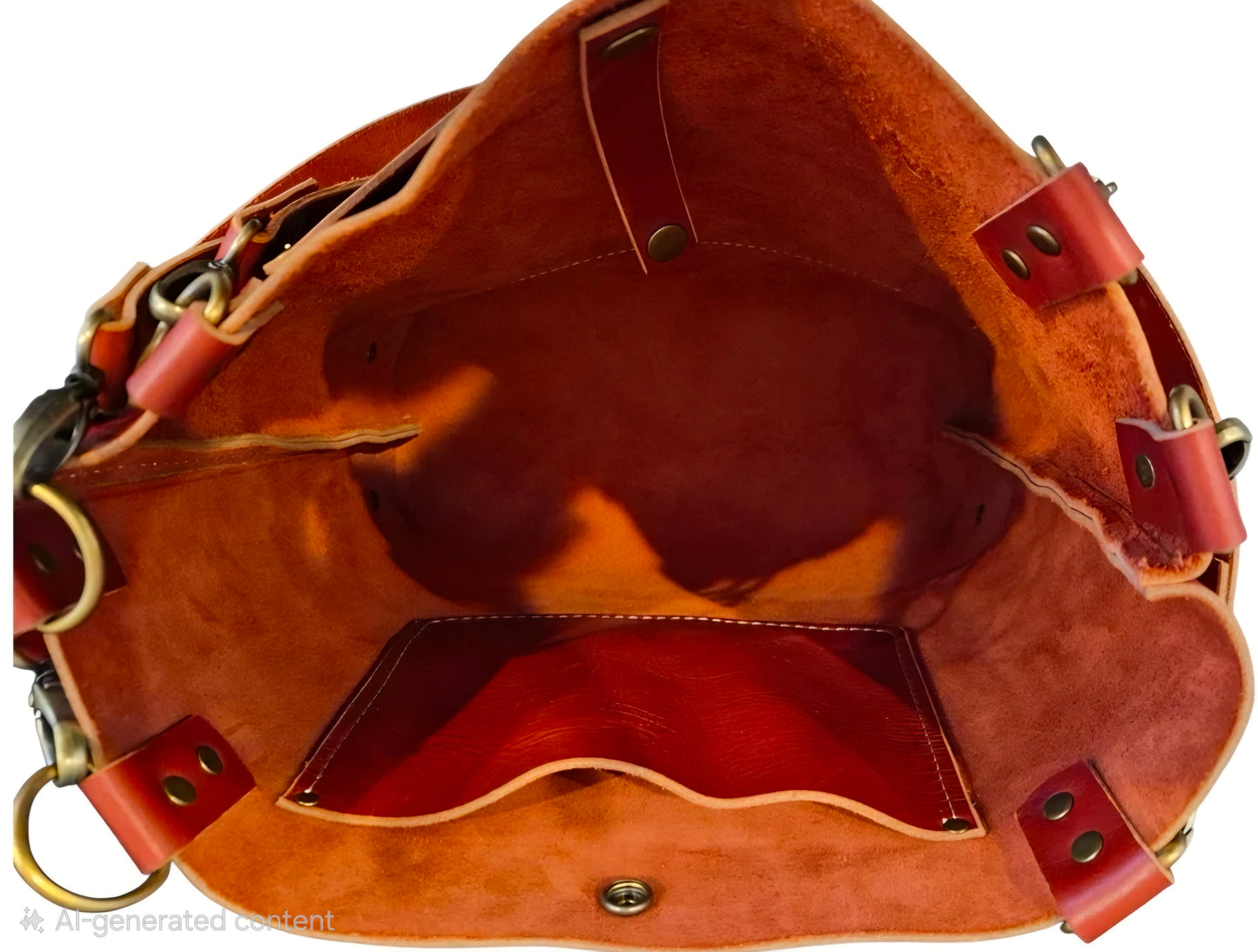 Turid Leather Purse in Oro Portage