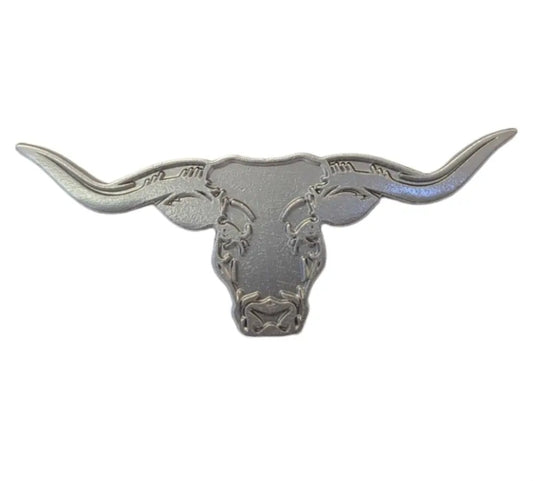 Sturdy Magnetic Horse Shoe Pin - Style Horse Shoe or Longhorn