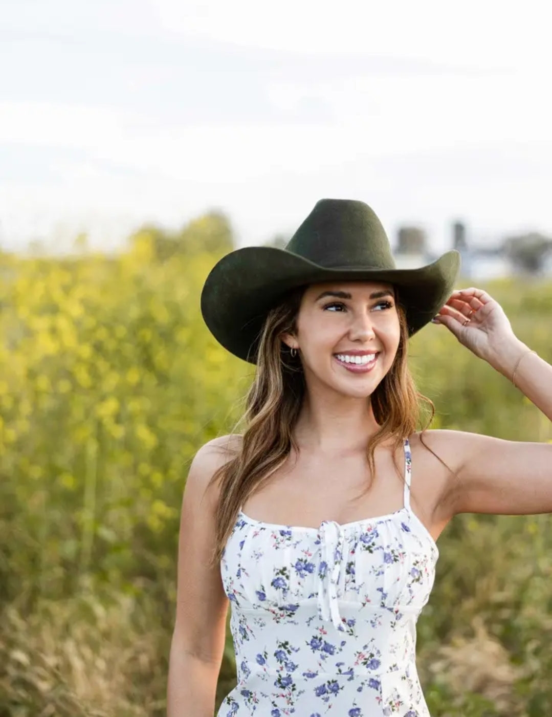 American Hat Maker Felt Western Cowboy Hat- Style Cattleman