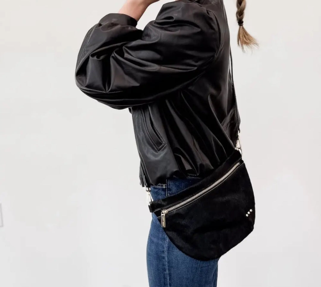 Westlyn Bum Bag with Hair On Hide