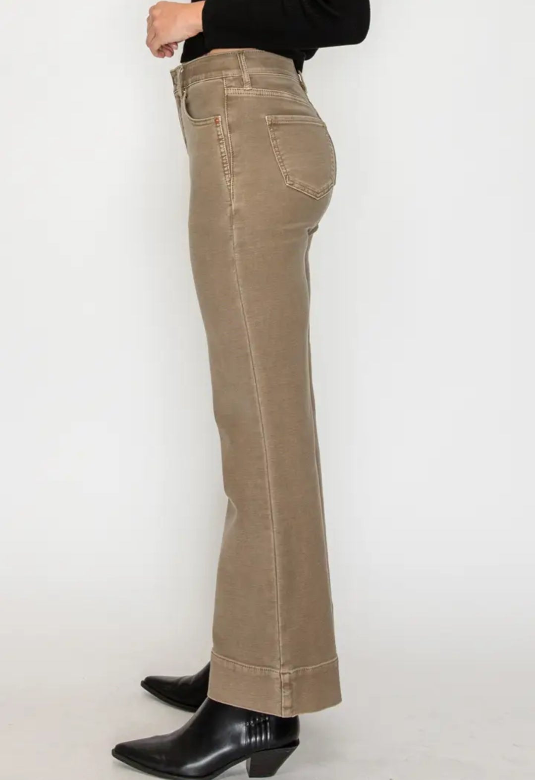 High Rise Stretch Holly Flare Tummy Control