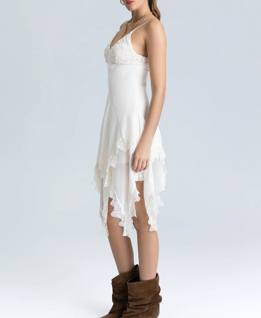 Ester Lace Midi Dress