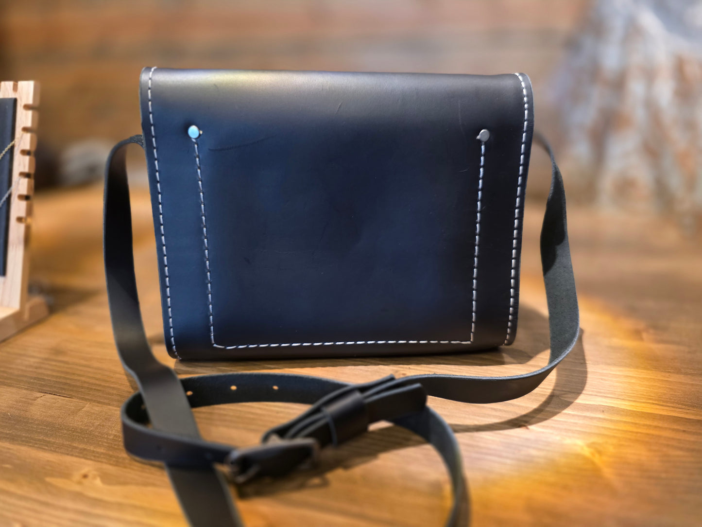Jorunn Leather Purse - Black