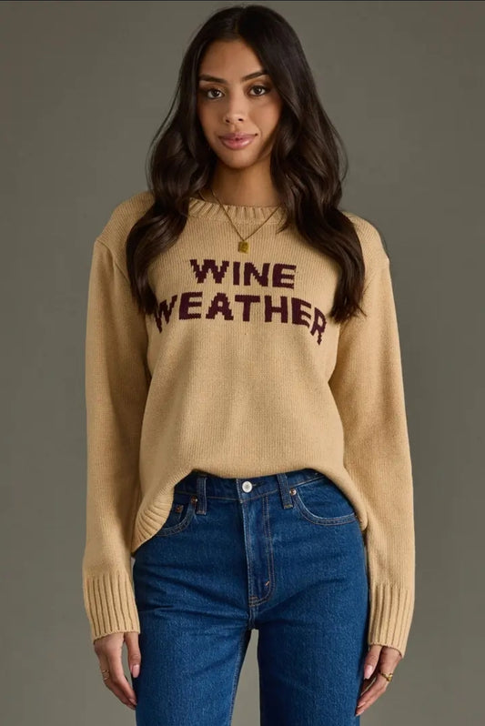 Wine Weather Sweater