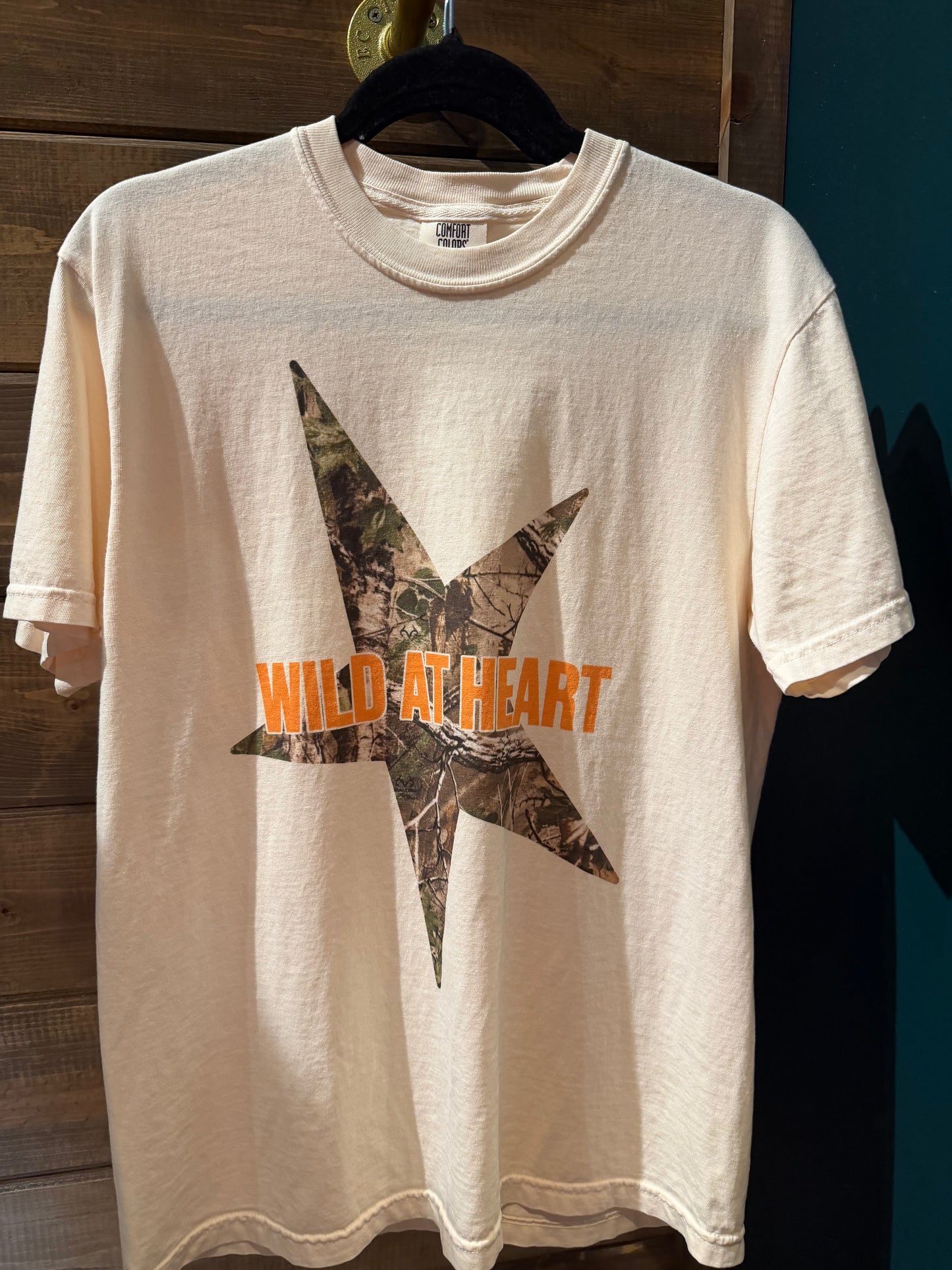 "Wild At Heart" Star Camo T-Shirt