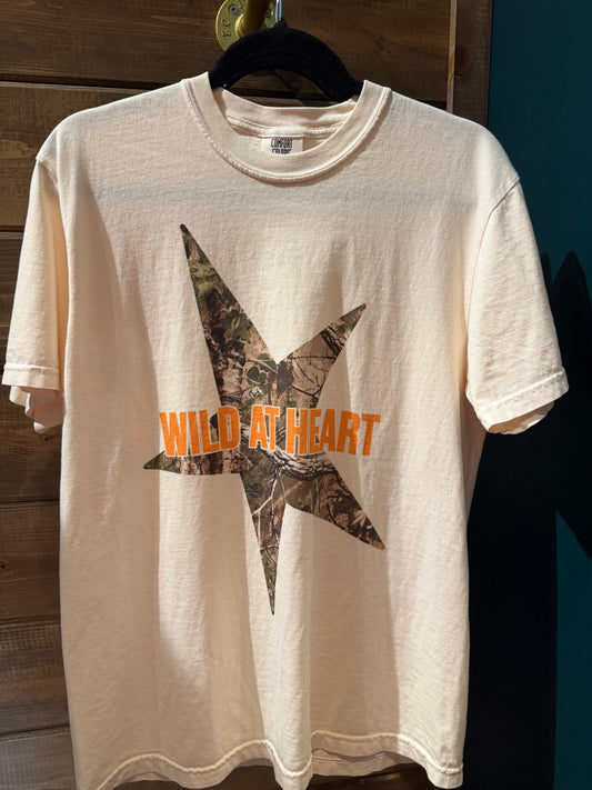 "Wild At Heart" Star Camo T-Shirt