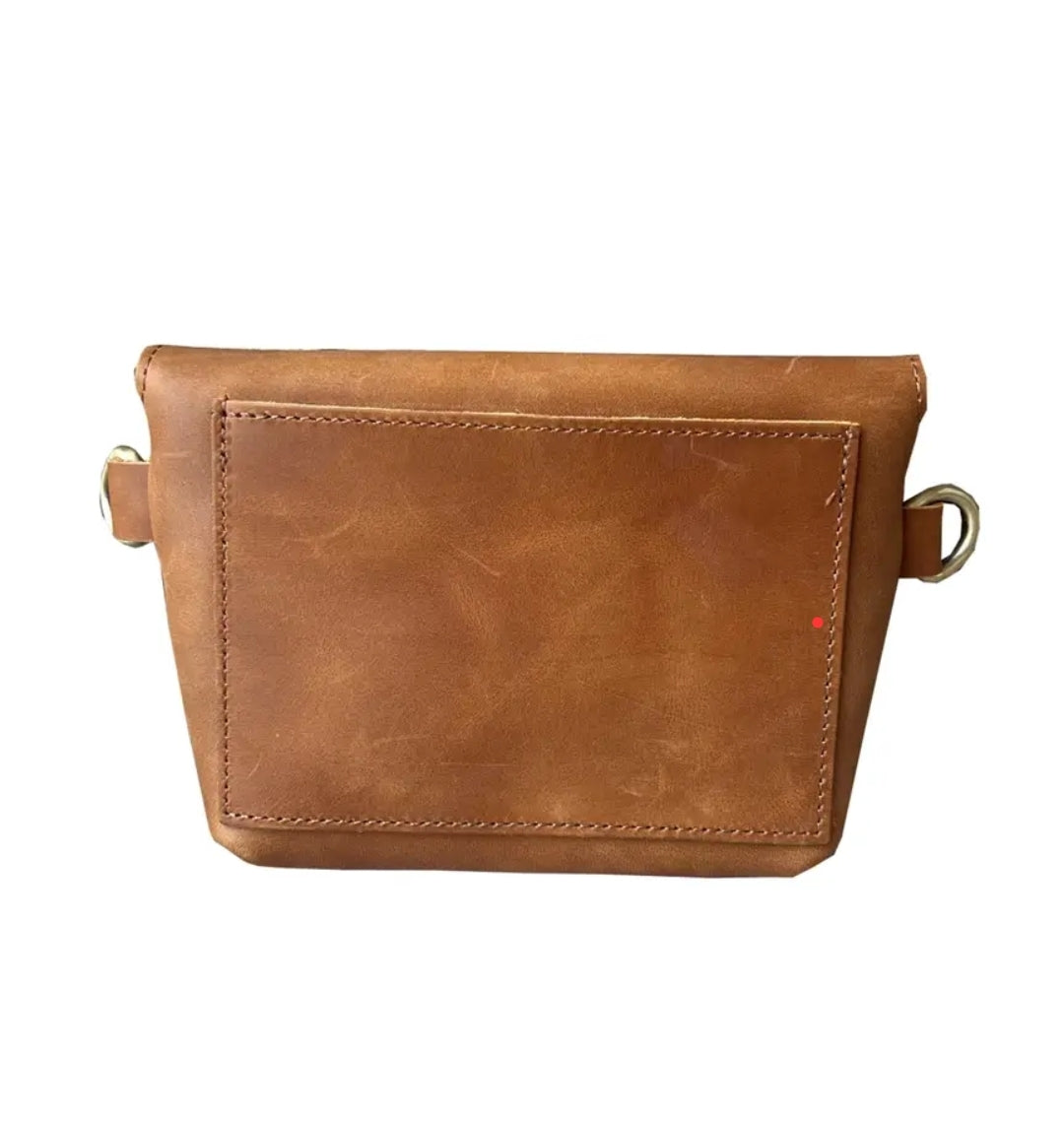 Crazy Horse Genuine Leather Crossbody