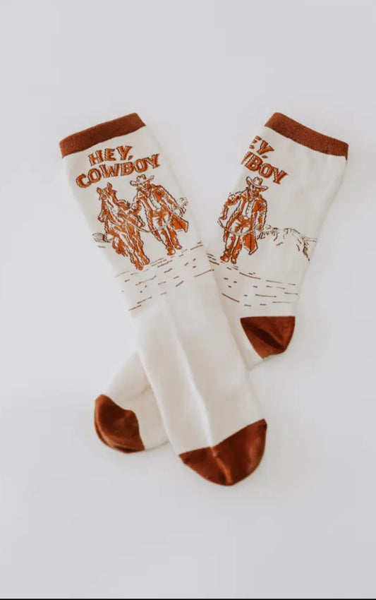 Montana "Hey Cowboy" Socks