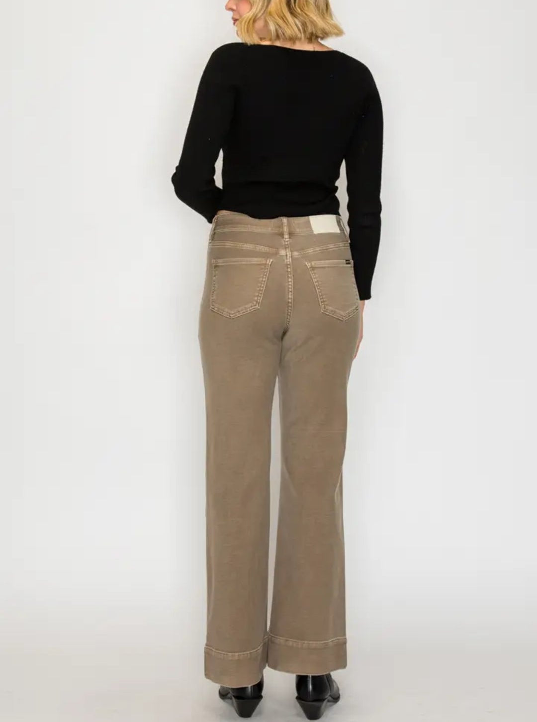 High Rise Stretch Holly Flare Tummy Control