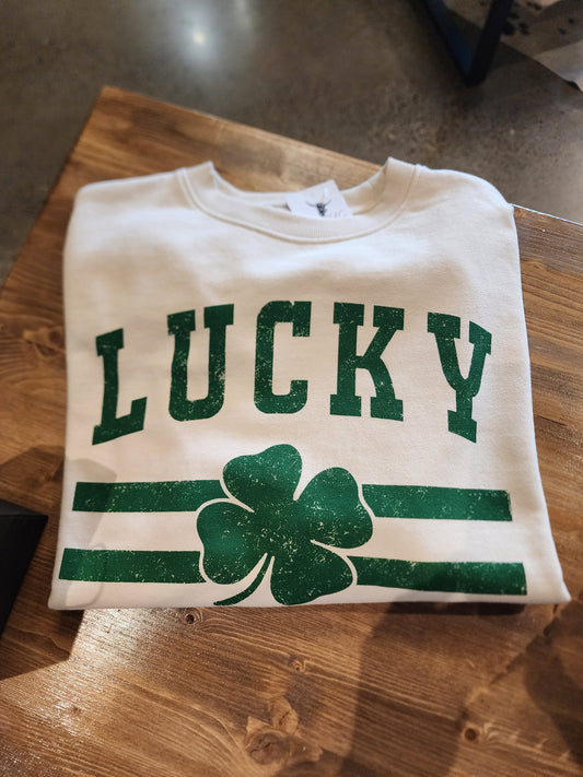 LUCKY Clover vintage sweatshirt