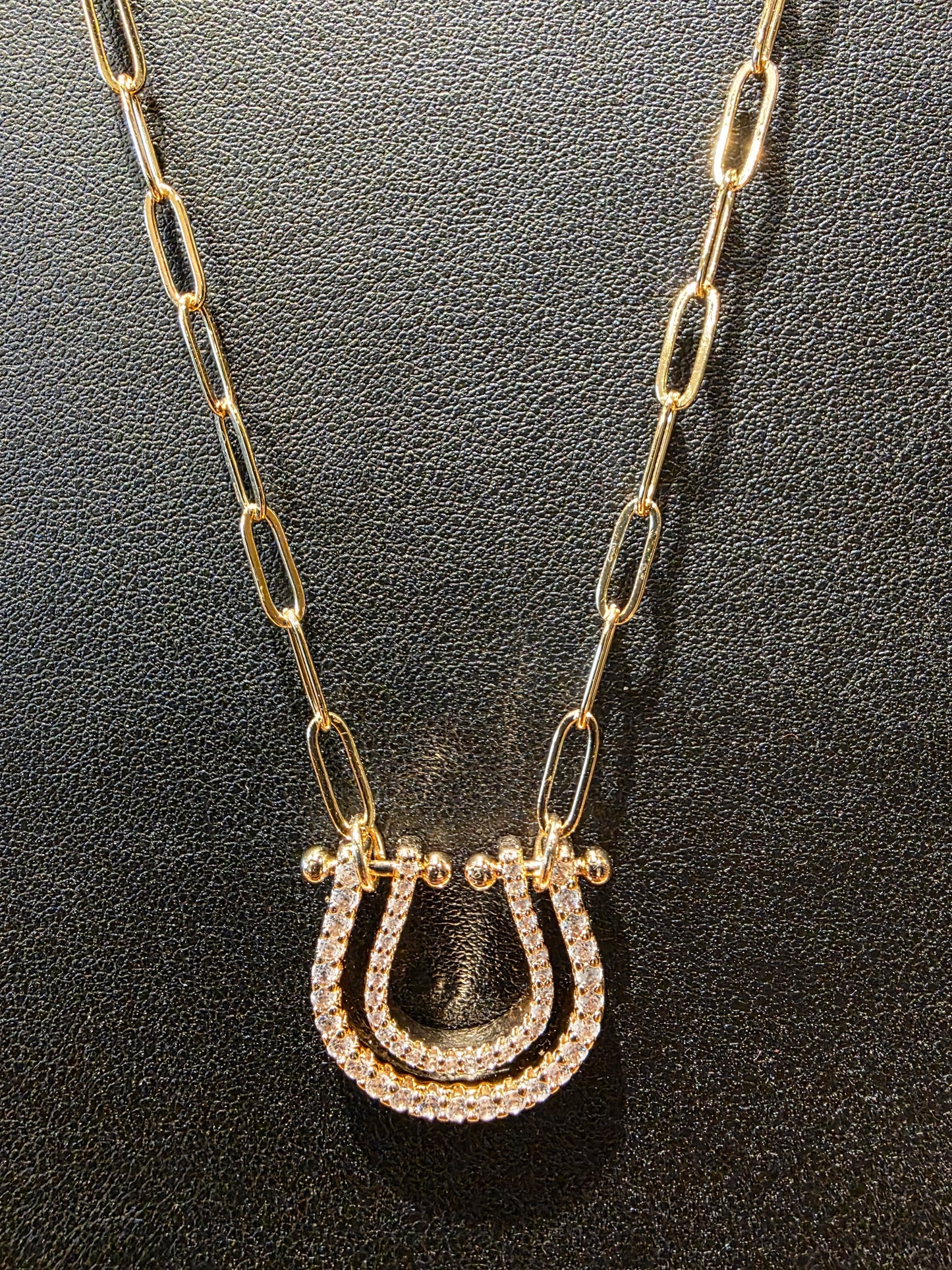 Lucky Lane Horseshoe Necklace