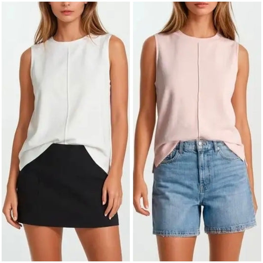 Buttery Soft Sleeveless Swing Top