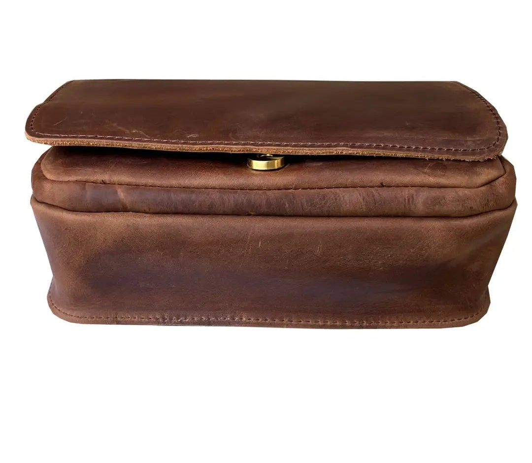 Crazy Horse Genuine Leather Crossbody
