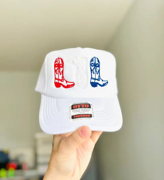 American Boots Embroidered Otto Trucker Hat