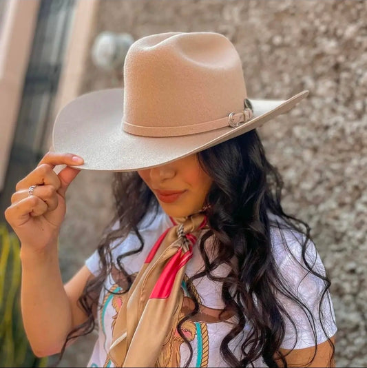 American Hat Maker Wool Felt Western Cowboy Hat - Style Cattleman
