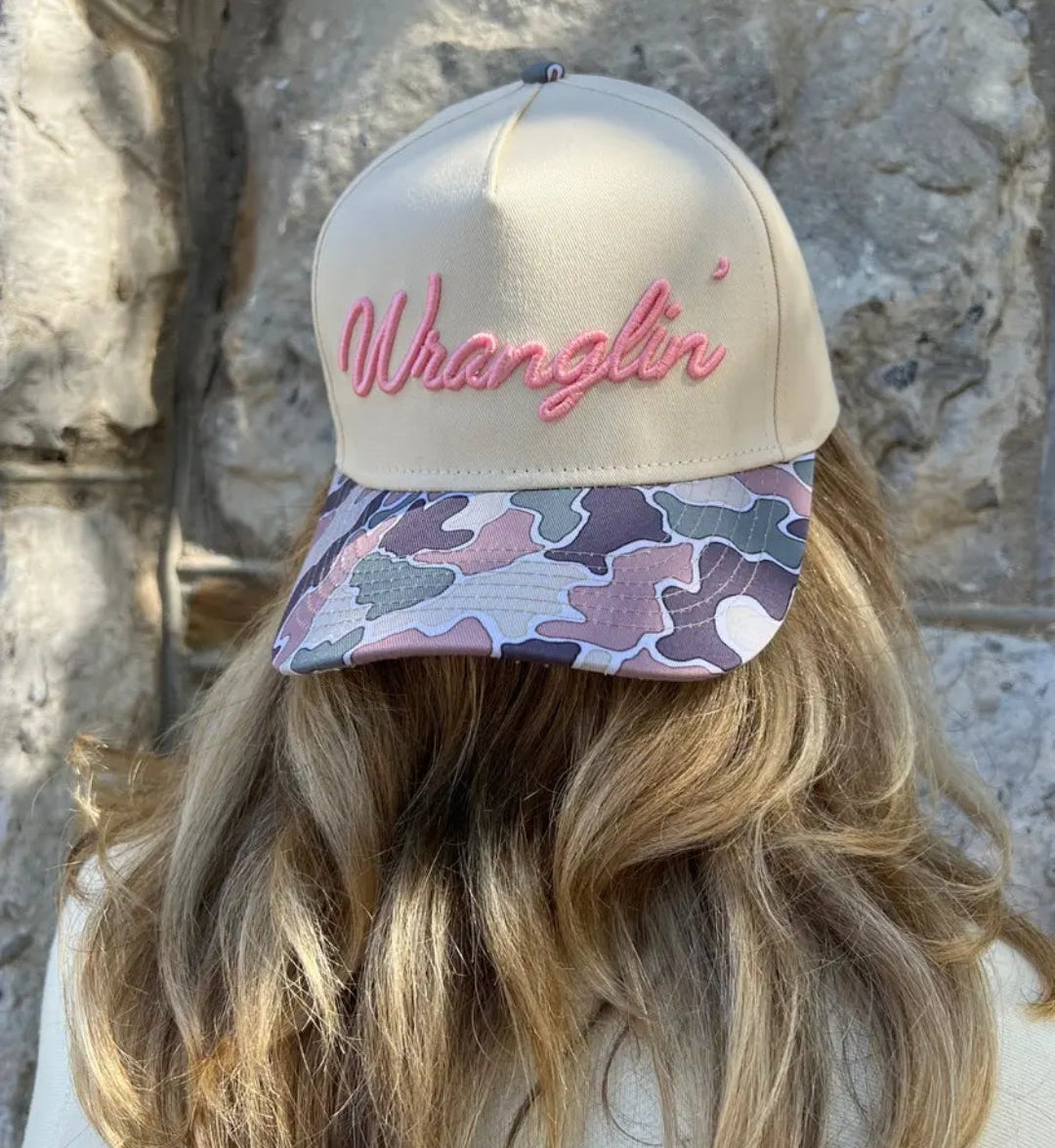 Wranglin' Vintage Trucker Hat