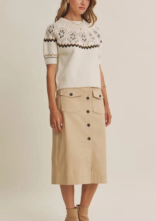 Fireside Nordic Brushed Sweater