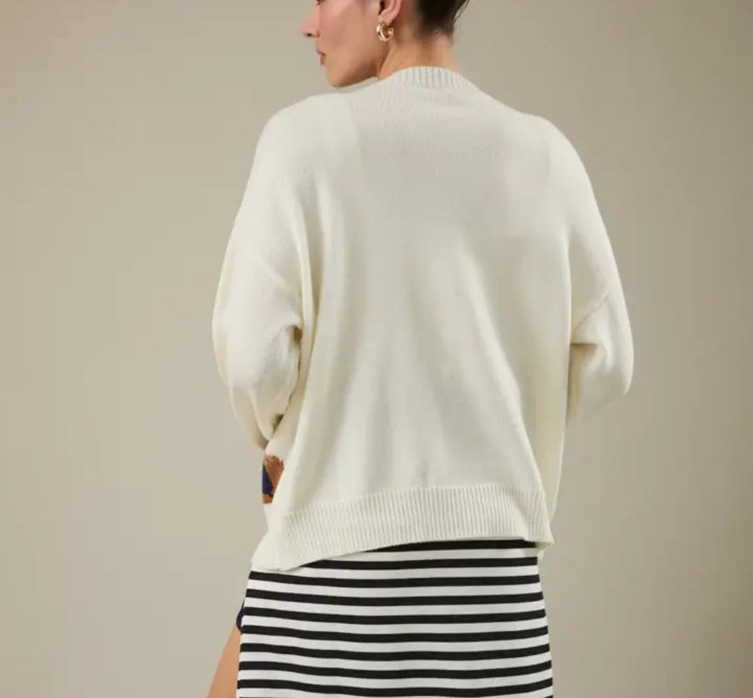 "Horse" Graphic Cardigan