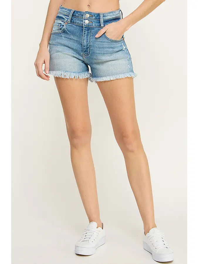 Laney High Rise Jean Shorts